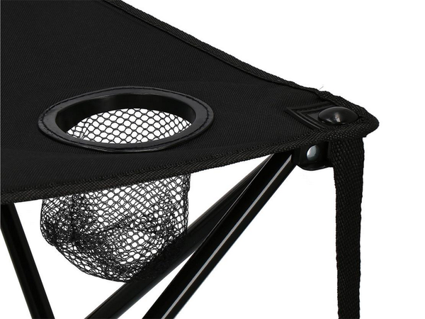 Väike kokkupandav kalalaud rõdule telkimiseks telgi all