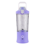 Smoothie blenderis, pārnēsājams, bezvadu USB ledus smalcinātājs, violets