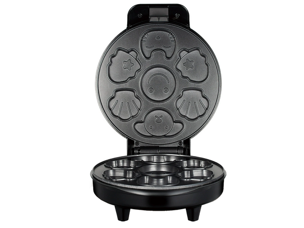 Gaufrier électrique pour gaufres et biscuits, moules de différents motifs, 1200 W