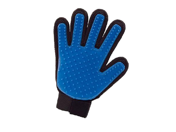 Streichelhandschuh zum kämmen des hundefells