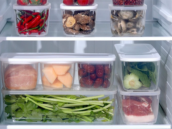 Recipiente para alimentos comida 2,8 l litros con tapa organizador para la cocina caja