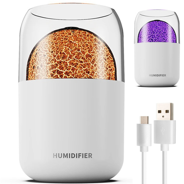 Humidificador difusor aromaterapia iluminación led ultrasonidos