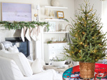 Weihnachtsbaummatte weihnachtsdecke geschenkpapier rund