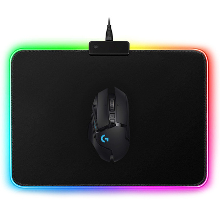 Led gaming mousepad 35x25