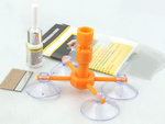 Windscreen repair kit chipping cracking glass adhesive