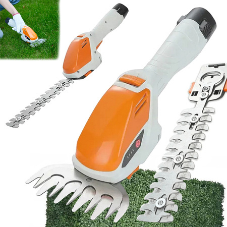 Cordless grass trimmer shrub shears hedge trimmer 2in1