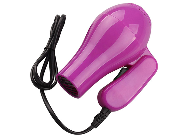 Folding travel hair dryer quiet 850w