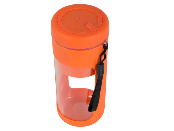 Tragbarer USB-Smoothie-Mixer, kabelloser Eiszerkleinerer mit Trageband