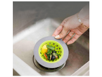 Silicone strainer strainer sink drain plug