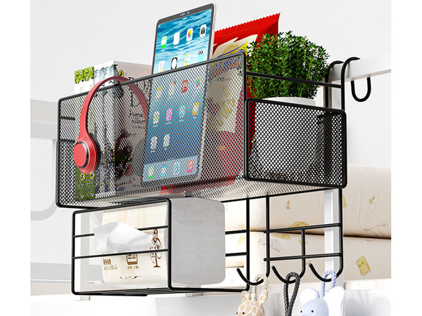 Riiul köögi korraldaja konteiner loft rippuvad 3 x konksud käepidemed