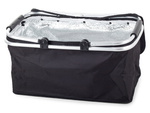 Thermal folding picnic basket insulating shopping basket