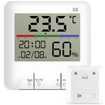 Termometru stație meteo higrometru intern ceas baterie lcd