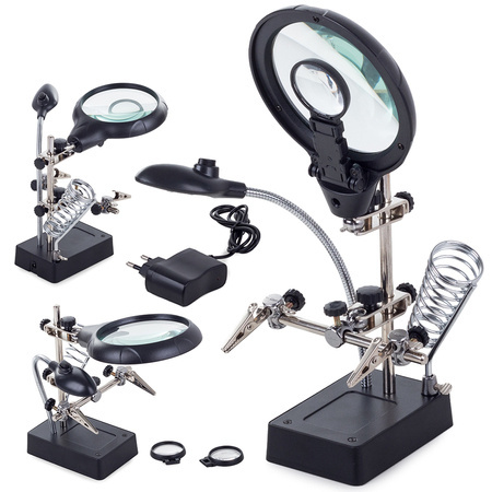 Tretji ročni lutter 5 led ročka 2.5x 90mm tuning lampa