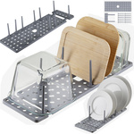 Tiroir pour casseroles et poêles couvercles organisateur de récipients support coulissant