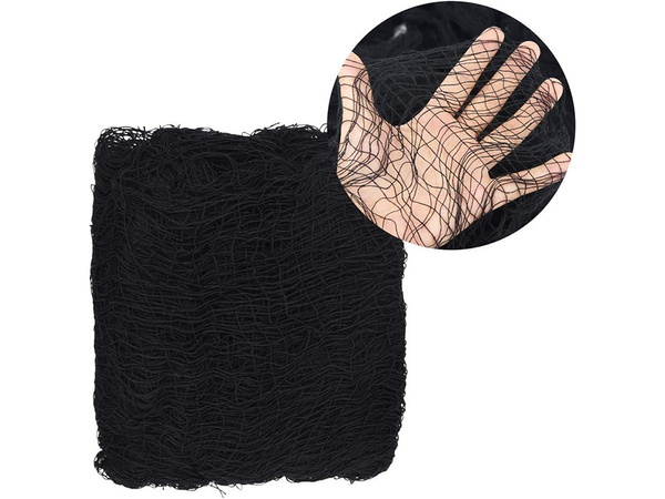 Artificiale mari negru păianjen web halloween decor 2 bucăți