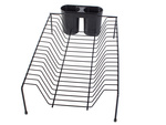 Scurgător de vase suport vertical metal uscător