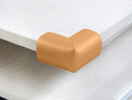 Furniture corner surface for furniture cants bronze stickers x4