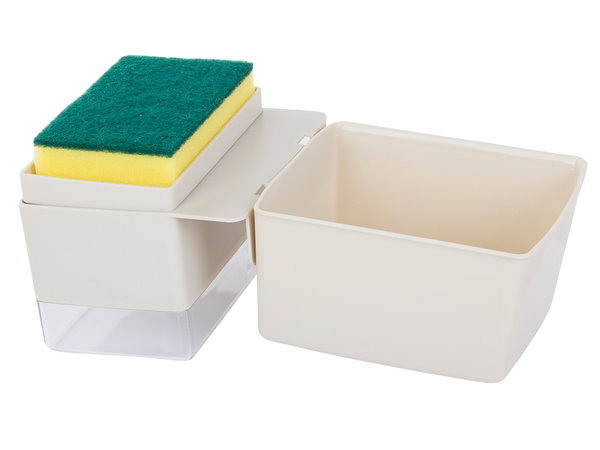 Distributeur de liquide vaisselle égouttoir à éponge