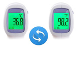 Thermomètre infrarouge sans contact lcd électronique digital précis