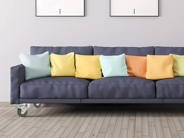 Kółko meblowe obrotowe 4 cale hamulec gumowe metalowe do wózka ciche 100mm