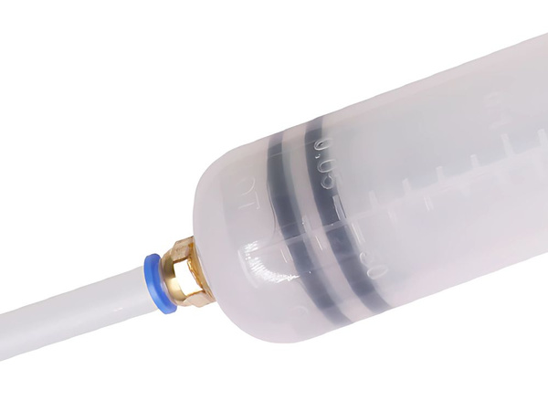 Jeringa de aceite extractor de fluidos 200ml manual de servicio taller jeringa
