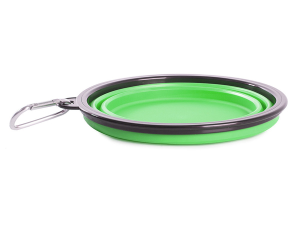 Sticlă pliabilă din silicon pentru câine și pisică de travel travel light 800ml