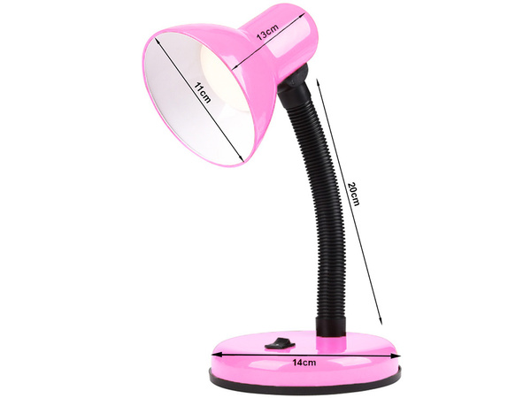 Nastaviteľná školská stolová lampa nočný stolík