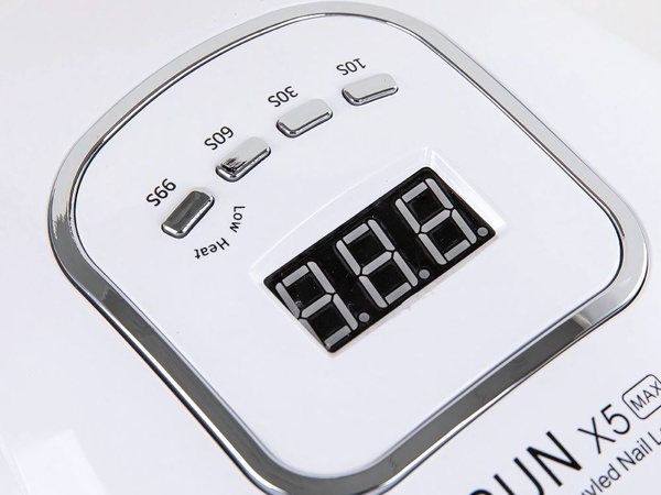 Nail lamp 46 led uv 150w for hybrids gels strong sun x5 max lcd