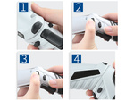 Mini destornillador inalámbrico 45 piezas puntas estuche usb