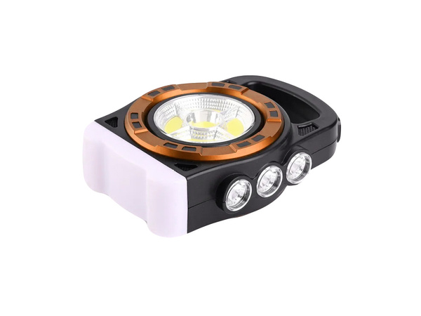 Linterna solar portatil recargable luz led powerbank reflector power