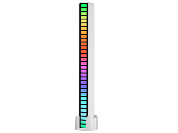 Usb led diódy zvuková odozva viacfarebný neónový rgb led pás bliká 18 režimov