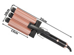 Hair wavers curling iron curling iron waves curls ceramic