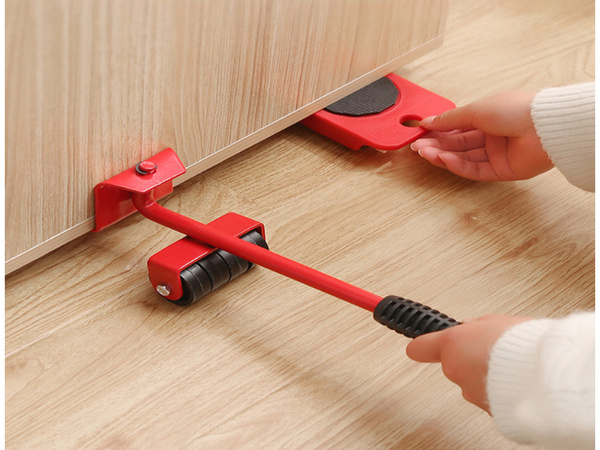 FURNITURE TRANSPORT LIFTING KIT up to 150KG 4 x ROLLERS