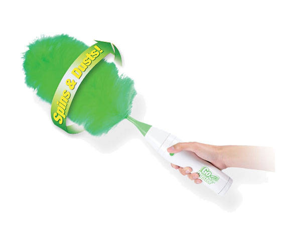 Brosse de dépoussiérage électrique balai rotatif
