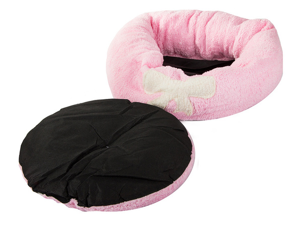 Pūkaina suņu gulta kaķu gulta mīksta 45cm