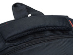 Városi hátizsák iskola ifjúsági sport 15l fekete 3 rekeszes laptophoz