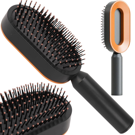 Anti-static smoothing travel hair brush