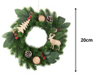 Christmas decorative garland led door decoration christmas decorations