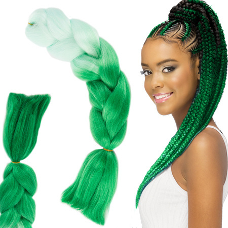 Cheveux synthétiques pour tresses ombrées
