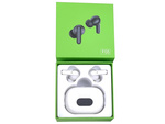 Bezdrátová sluchátka do uší bluetooth s nabíjecím pouzdrem s led diodami a mikrofonem