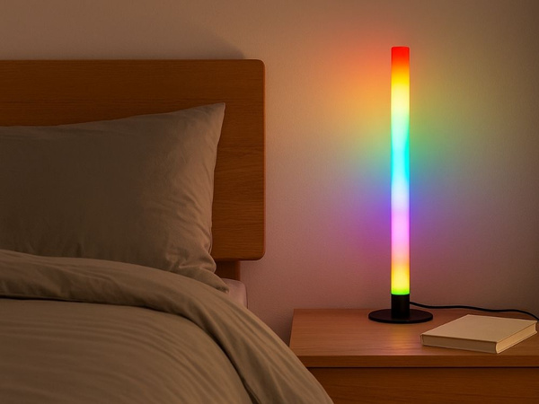 40 cm led rgb moderna dekorativna stojna noga za mizo