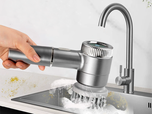Brosse électrique rotative pour nettoyer la cuisine sans fil 5 en 1