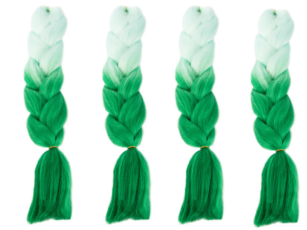 Syntetické vlasy pre farebné ombre vrkoče