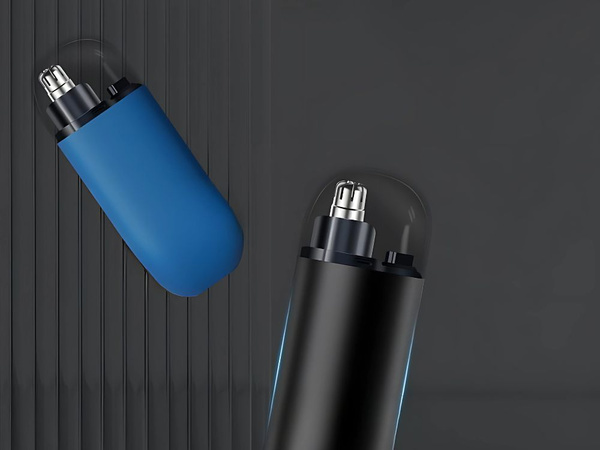 Ureche nas trimmer ureche păr remover compact fără durere baterie reîncărcabilă