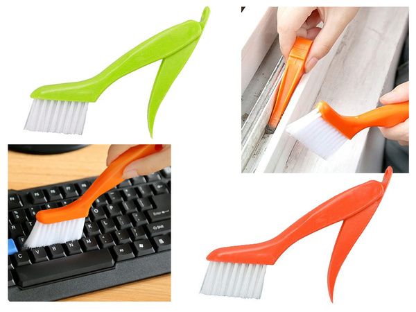 Slot cleaning brush slot scraper