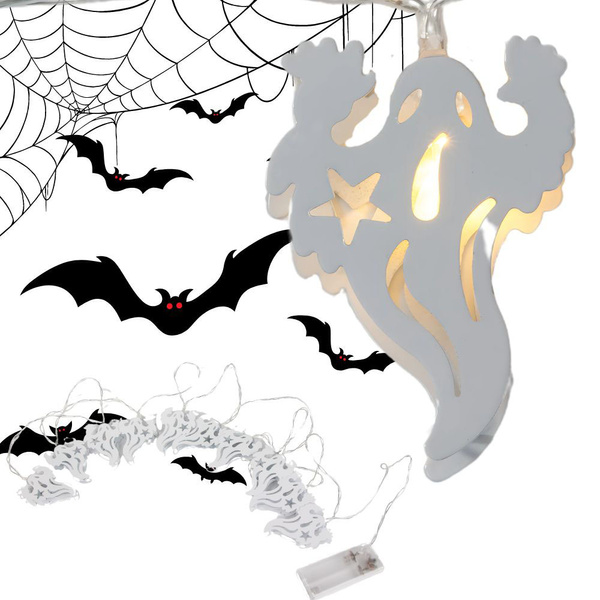Led halloween spirit lumină brand 2m 10 spirituri agățat