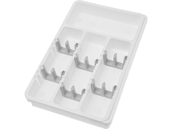 Cutlery drawer insert pull-out organiser