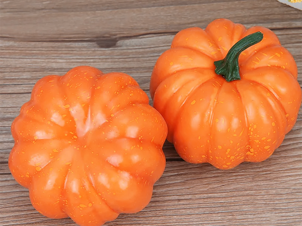 Dekoratiivne kõrvits kunstlik polüstüreeni kaunistus halloween sügis