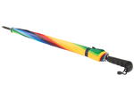 Grosser regenschirm regenbogen regenschirm stabil automatisch