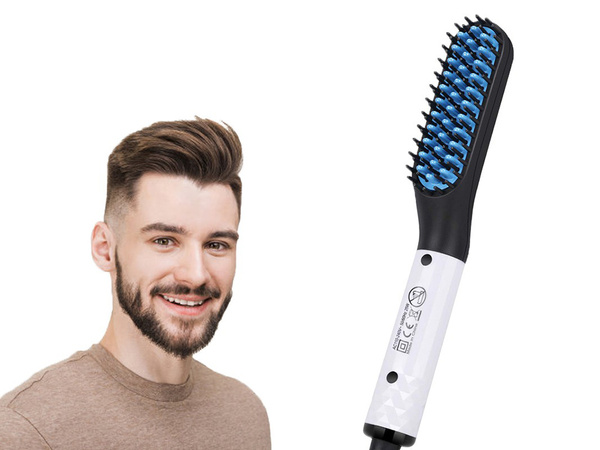 Brosse a lisser peigne a barbe et a cheveux pour le toilettage des hommes